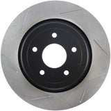 StopTech Power Slot 06-10 Chevrolet Corvette Rear Right Slotted Rotor - 126.62103SR