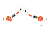 aFe 2022 Toyota Tundra V6-3.5L (tt) Momentum GT Cold Air Intake System w/ Pro 5R Filter - Orange - 50-70100KN