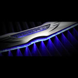 Oracle Chrysler Illuminated LED Sleek Wing - Dual Intensity - Blue - 3020-002