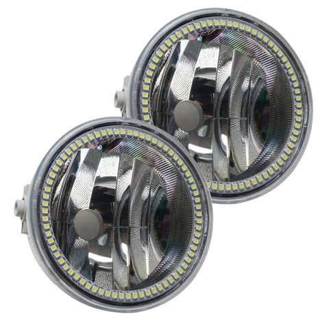 Oracle Lighting 06-10 Ford F-150 Pre-Assembled LED Halo Fog Lights -Blue - 7044-002