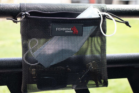 Fishbone Offroad 2018+ Jeep Wrangler JL 2 Door Tube Door Storage Bag - FB55272
