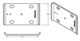Ridetech Large U-Bolt Plate - 90000169