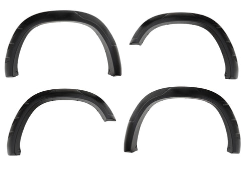 Bushwacker 2019 Chevrolet Silverado 1500 w/ 69.3in Fleetside Bed DRT Style Flares 4pc - Black - 40944-02