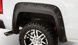 Bushwacker 14-15 GMC Sierra 1500 Fleetside Boss Pocket Style Flares 4pc 69.3/78.8/97.6in Bed - Black - 40958-02