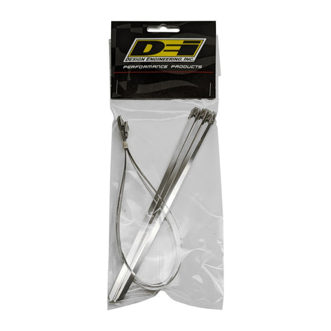 DEI Stainless Steel Locking Tie Eight 8in and Four 14in per pack - 10205