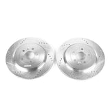 Power Stop 13-19 Ford Explorer Rear Evolution Drilled & Slotted Rotors - Pair - AR85142XPR