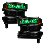 Oracle 19-21 Silverado/Sierra 1500 RGB Demon Eye Headlight Kit - w/o Controller - 1440-334