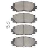 DFC 10-22 Toyota Prius Prime Front 4000 Hybridynamic Brake Pads - 4000-1184-10