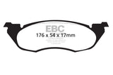 EBC 91-96 Dodge Dakota 2WD 2.5 Greenstuff Front Brake Pads - DP61632