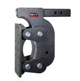 Gen-Y The Boss Torsion-Flex Pintle Plate 2in Shank 12.5in Drop 16K Hitch w/GH-0100 Stabilizer Kit - GH-1401
