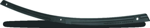 Performance Machine Windscreen Trim Assembly Scallop - Black Ops - 0209-2016SCA-SMB