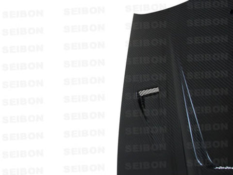 Seibon 89-94 Nissan 180SX/240SX DVII Carbon Fiber Hood - HD8994NS240-DVII