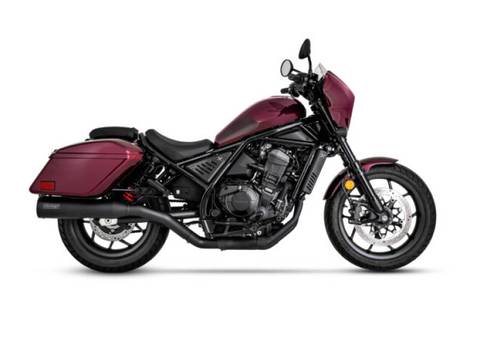 Vance & Hines HONDA Hondada 17-20 Rebel S/O Black Slip-On Exhaust - 48421
