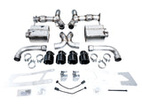AWE Tuning 2023 C8 Corvette Z06 SwitchPath Cat-Back Exhaust - Diamond Black Tips - 3025-43906