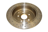 DBA 10-15 Lexus RX350 Rear Drilled & Slotted Street Series Rotor - DBA2733X