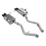 Dinan 08-13 BMW M3 (E92/E93) Free Flow Axleback Exhaust System - Black Tips - D660-0027