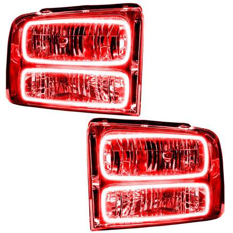 Oracle 05-07 Ford F-250/350 SMD HL - Chrome - ColorSHIFT w/ 2.0 Controller - 7160-333