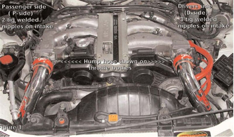 Injen 90-96 300Z Non Turbo Polished Short Ram Intake - IS1980P