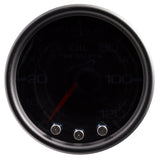 Autometer Spek-Pro Gauge Oil Press 2 1/16in 120psi Stepper Motor W/Peak & Warn Blk/Smoke/Blk - P32552