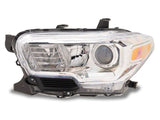 Raxiom 16-23 Toyota Tacoma Axial Series OE Replmnt Headlights- Chrome- Clear Lens - TT26261