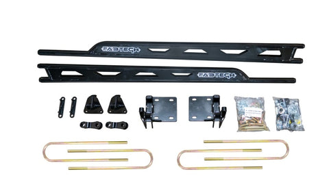 Fabtech 11-16 Ford F250/350 4WD Short Bed Floating Rear Traction Bar System - FTS62006