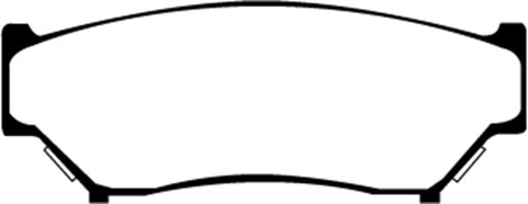 EBC 98-00 Chevrolet Tracker 1.6 (4 Door) Greenstuff Front Brake Pads - DP6979