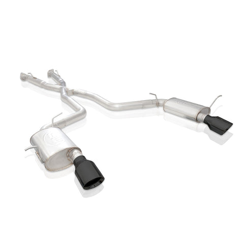 Stainless Works 18-19 Dodge Durango 6.4L Legend Catback Exhaust w/ Black Tips - DUR18CBL-B