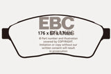 EBC 10-11 Cadillac SRX 2.8 Turbo Greenstuff Front Brake Pads - DP21859