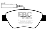 EBC 10-11 Fiat 500 1.4 (Bosch Calipers) Greenstuff Front Brake Pads - DP21384