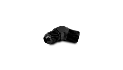 Vibrant 45 Degree Adapter Fitting (AN to NPT) -6AN x 1/8in NPT - 10239