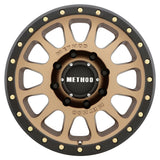 Method MR305 NV HD 18x9 +18mm Offset 8x170 130.81mm CB Method Bronze/Black Street Loc Wheel - MR30589087918H