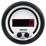 Autometer 85.7mm White 0-16K RPM Tachometer Phantom Elite Digital Gauge - 6798-PH