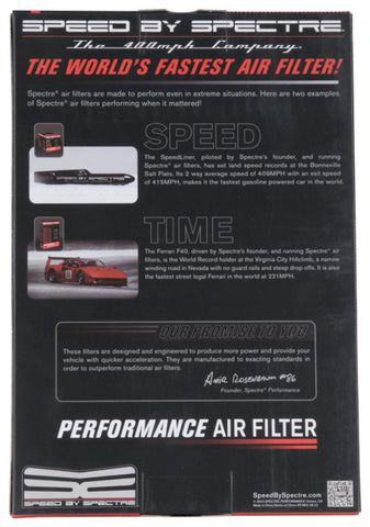 Spectre 09-12 Ford Escape 2.5L L4 F/I Replacement Air Filter - HPR8997