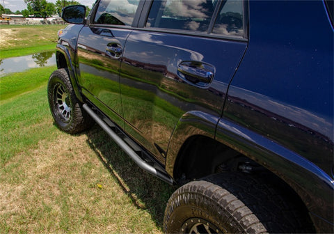 N-Fab Trail Slider Steps 15-20 Chevy/GMC Colorado/Canyon Crew Cab All Beds - SRW - Textured Black - TSG15CC-TX