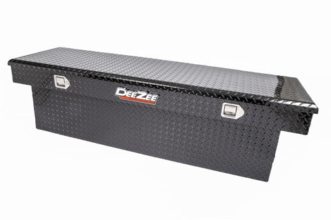 Deezee Universal Tool Box - Red Crossover - Single Lid Black BT (Deep Black) - DZ 8170DB