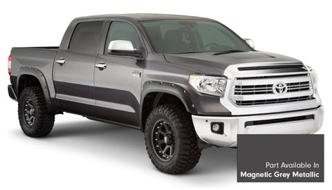 Bushwacker 16-18 Toyota Tundra Fleetside Pocket Style Flares 4pc - Magnetic Grey - 30918-63