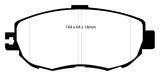 EBC 93-94 Lexus LS400 4.0 Ultimax2 Front Brake Pads - UD612