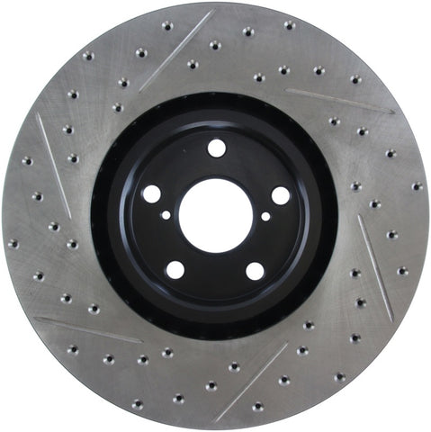StopTech 14 Lexus IS Slotted & Drilled Front Left Rotor - 127.44184L