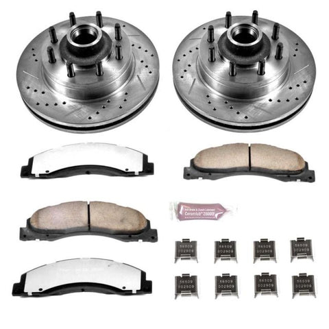 Power Stop 08-14 Ford E-150 Front Z36 Truck & Tow Brake Kit - K4716-36