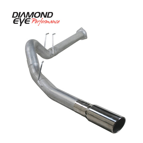 Diamond Eye KIT 4in DPF BACK SGL AL: 2011 FORD 6.7L PWRSTROKE F250/F350 - K4376A