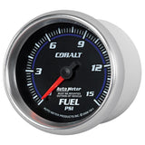 Autometer Cobalt 2-5/8in Mechanical Fuel Pressure Gauge 0-15 PSI - 7911
