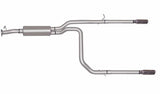 Gibson 00-05 Chevrolet Astro Base 4.3L 2.5in Cat-Back Dual Split Exhaust - Stainless - 65608