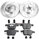 Power Stop 2018 Jaguar XJ Front Z23 Evolution Sport Brake Kit - K8035