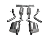 Corsa 2015-2023 Dodge Challenger 3.6L 2.5in Cat-Back Dual Rear Exit (re-uses stock exhaust bezel) - 21066
