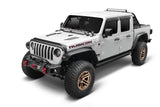 AVS 2018-2019 Jeep Wrangler (JL) Aeroskin Low Profile Hood Shield w/ Lights - Black - 753156