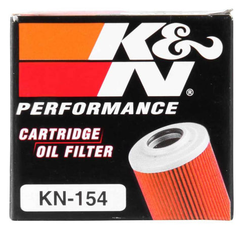 K&N Husqvarna 1.781in OD x 0.688in ID x 1.875in H Oil Filter - KN-154