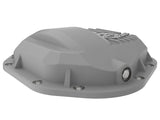 afe Front Differential Cover (Raw; Street Series); Ford Diesel Trucks 94.5-14 V8-7.3/6.0/6.4/6.7L - 46-70080