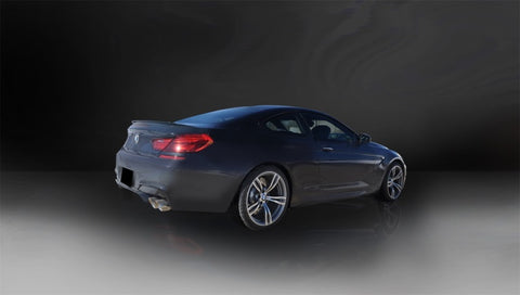 Corsa 12-15 BMW M6 F12 / F13 / F06 Polished Sport Axle-Back Exhaust - 14929