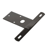 Omix License Plate Bracket Black- 76-86 CJ Models - 11136.03