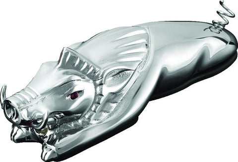 Kuryakyn Wild Boar Fender Ornament Chrome - 9022
